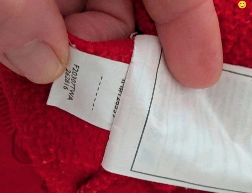Magnifique Red Nike "Just Do It" Hoodie - Vintage - Size L – photo 8